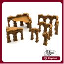Pillar Ruins - Stormguard 15mm 28mm 32mm 42mm Wargaming Terrain D&D, DnD