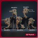 Lunar Auxilia Light Combat Walkers - Multilasers