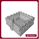 3D Printed Roman Fort (x10)