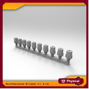 Suppressors Stubby V1 x10