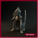 Dsungaripterus resting 1-24 scale pterosaur