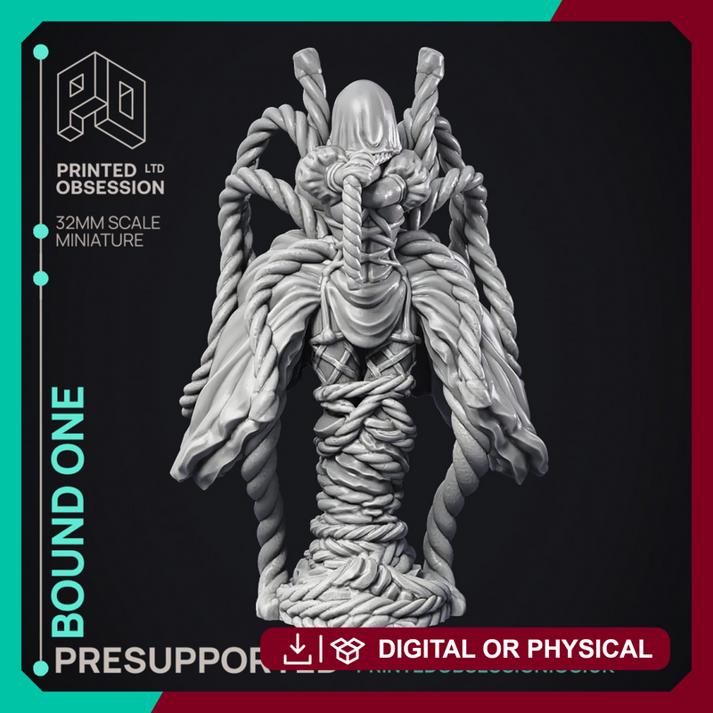 Bound One - Medium Demon - PRESUPPORTED - Hell Hath No Fury - 32mm scale
