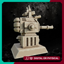 Ionwave Sentinel Turret - EMP Disruption Emplacement STL for Wargaming
