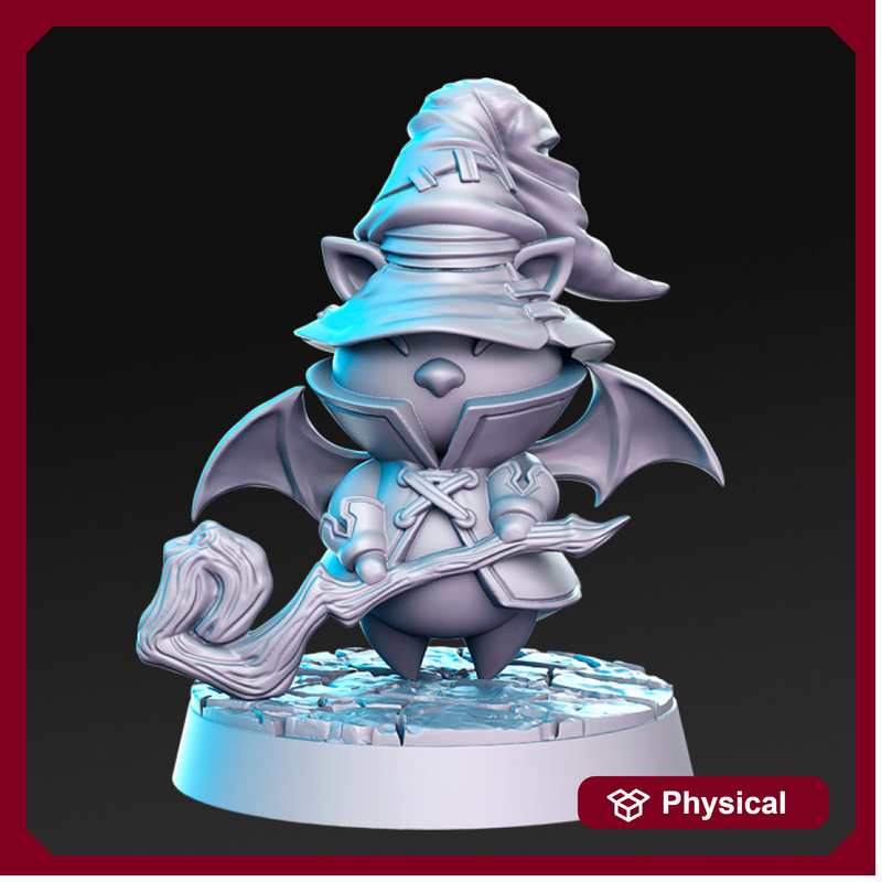 Wizzy (batomon wizard) - 32mm - DnD
