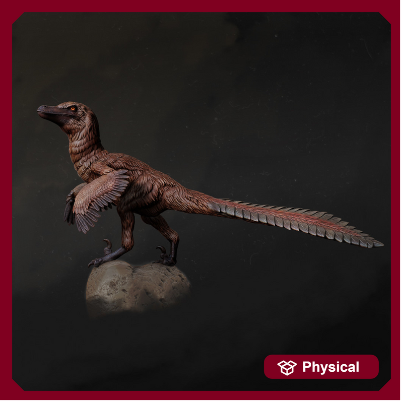 Velociraptor looking 1-20 scale dinosaur - Only-Games