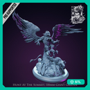 Hunt at the Summit - Giant Griffin Diorama - STL only