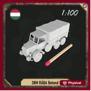 1/100 38M RÁBA Botond truck with tarp