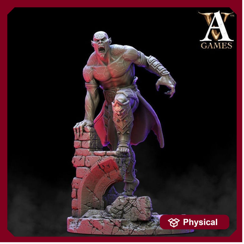 Vampire - | 32mm Scale | Vampire Miniature | Dungeons and Dragons Miniatures Undead | Pathfinder Miniatures | Vampire Figurine | Mini - Only-Games