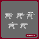 Space Knights MPX Style Pistol NOHAND X 10