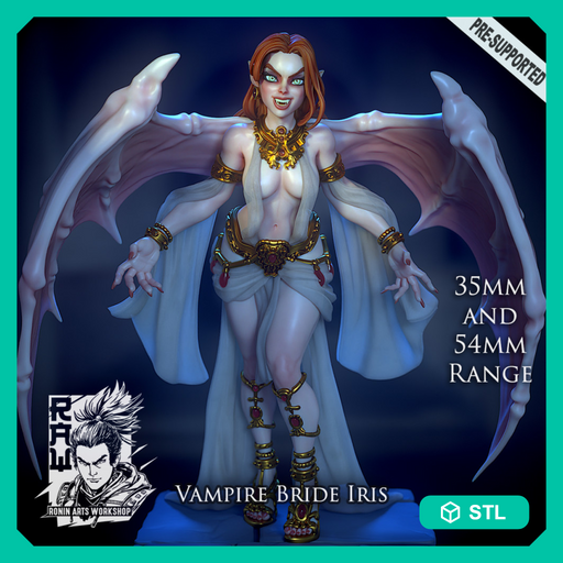 Vampire Bride Iris - STL only - Only-Games