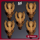 Dread Reavers Type 1 - Miniature Heads