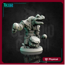 (0141) Troglodyte musician bard with drum