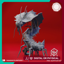 Remorhaz - Tabletop Miniature (Pre-Supported)