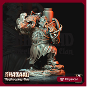Dwarf Artillerist Artificer Resin Miniatures | Dungeons and Dragons | 28mm, 32mm, 75mm | Pathfinder | Figure for Painting - Only-Games
