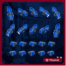Princeps Cohorte Arms Set x10