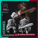 Korred - Fay Creatures - PRESUPPORTED - 32mm scale