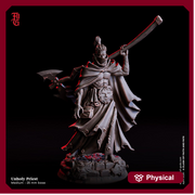 Human Cleric, Hexblade Polearm Master Witch Hunter| Monster Slayer Ranger,| 28mm,32mm,54mm,75mm, 100mm Scales | Figurine mini - D&D 5e - Only-Games