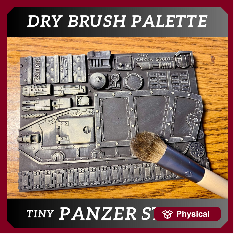 Dry Brush Palette (tank bits)