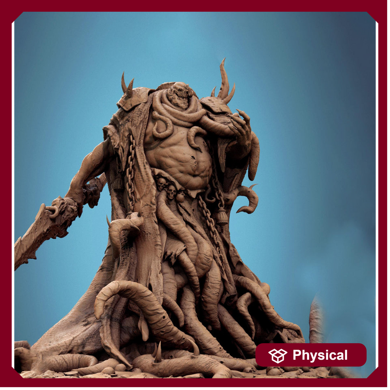Flesh Golem Pestilence Demon (4 sizes) | 110mm Tall Proxy size |Large, Huge, Gargantuan |Daemon Mini - Only-Games