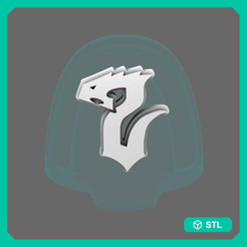 Void Serpents V10B Shoulder Symbols LEFT