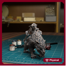 Wolf Rider 01 - TytanTroll Miniatures - DnD - Fantasy