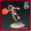 Keshek The Artificer - Action Pose