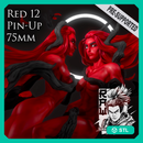 Red 12 - Double Figure Pin-Up - STL only