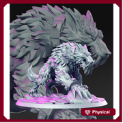 Werewolf | 28mm and 32mm Scale | Werewolf Miniature | Dungeons and Dragons Miniatures Lycan | Pathfinder Miniatures | Figurine | DnD Mini | - Only-Games