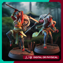 Oni Demon Yamauba Huntress