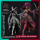 The Lady of Pox - Boss Creature - PRESUPPORTED - 32mm scale