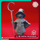 Tabaxi Wizard - Tabletop Miniature (Pre-Supported)