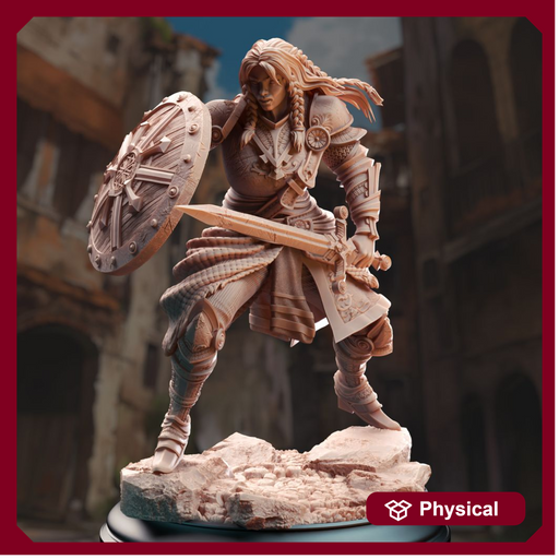 Human Veteran Fighter - Jorjie of Hvirna - Only-Games