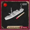 1/1200 Yan Rudzutak passanger ship