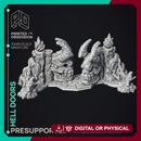 Hell Doors - Enviromental Model - PRESUPPORTED - Hell Has no Fury - 32mm Scale