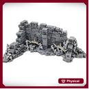 Basic Corner Wall A: Ancient Ruins GRIMDARK Terrain Set