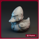 Astral Eider Guardian Rubber Duck - Space Elf Proxy