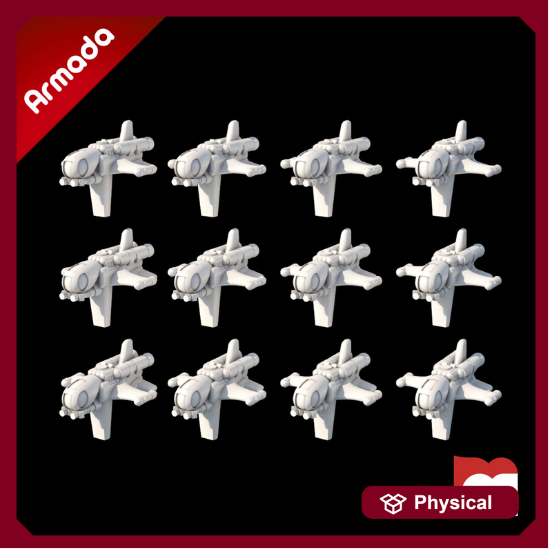 (Armada) 12x IRD-A starfighter - Only-Games