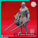 Drow Ranger  - Tabletop Miniature (Pre-Supported)