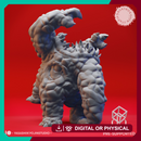 Xorn - Tabletop Miniature (Pre-Supported)