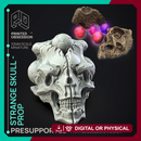 Strange Skull - Prop -  PRESUPPORTED - Illustrated and Stats - 32mm scale