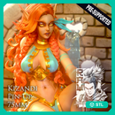 Kizandi Pin Up 75mm Pre-Supported - STL only