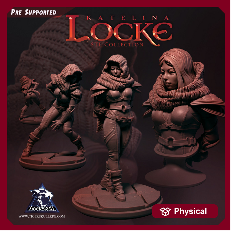 Katelina Locke, Dark Rogue STL Collection