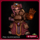 Violet Warmshake [PRE-SUPPORTED] Female Dwarf Artificer Engineer