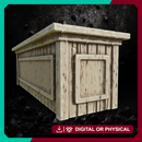 Wood Furniture 7 - Fantasy Household Furniture STL for DnD & Wargaming