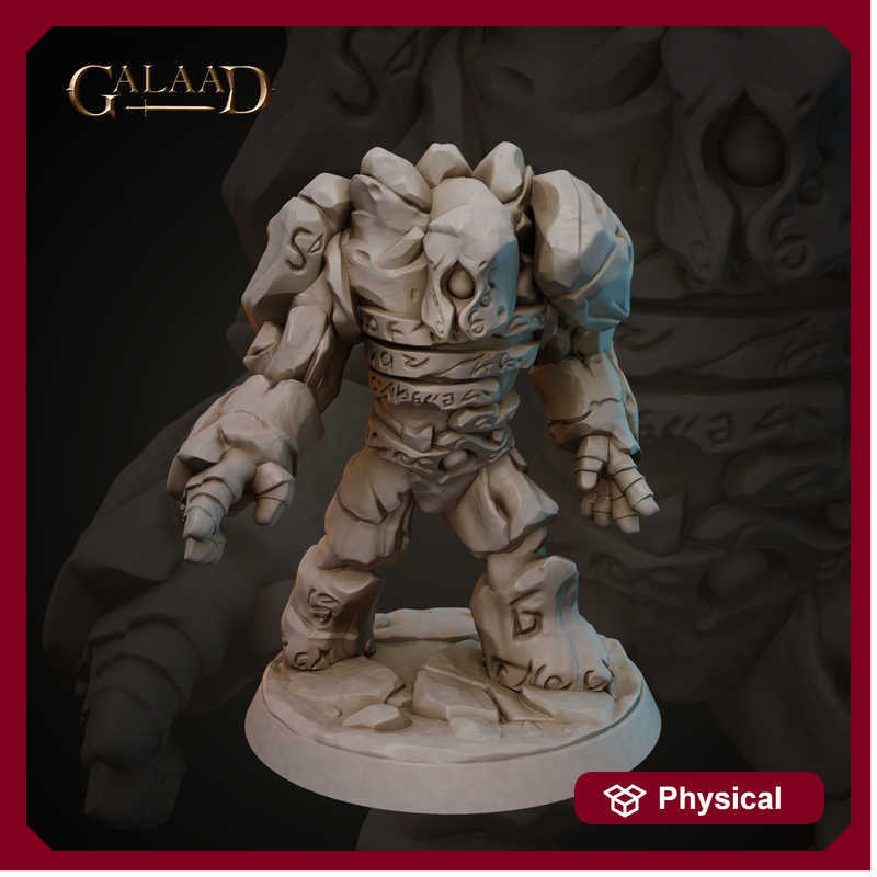 Runed Stone Golem 01