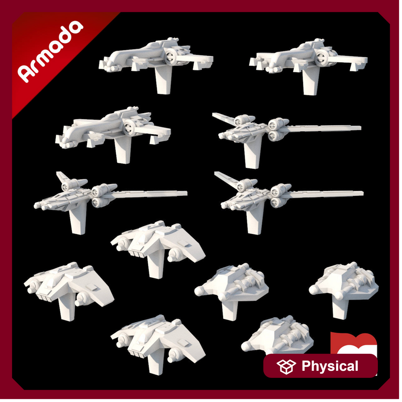 (Armada) Rebel Fighters Set II