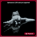 Spinosaurus chilling 1-35 scale dinosaur