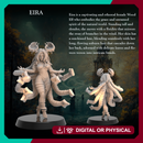 Druid  Elf Eira -Wood Elf Druid  Female Druid  - 32mm - Heroic scale