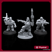 Space Dwarf 3-Man Squad - Only-Games