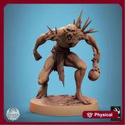 Ghoul Ghasts Undead Monster | Unpainted miniature DnD | 28mm, 32mm, 54mm, 75mm,100mm | Pathfinder | Rescale Miniatures - Only-Games